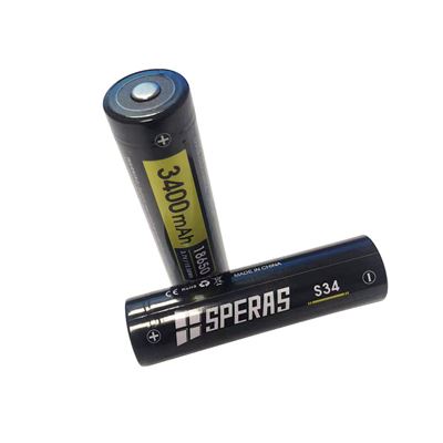 Batterie rechargeable S34 3400 mAh type 18650 SPERAS S34-SP 2
