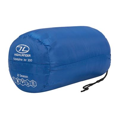Sac de couchage pour enfants SLEEPLINE 300 BLEU HIGHLANDER SB233Y-BL 3