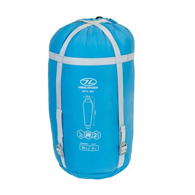 Sac de couchage d'été ZETA 150 BLEU HIGHLANDER SB255-MB 3