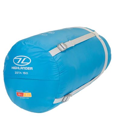 Sac de couchage d'été ZETA 150 BLEU HIGHLANDER SB255-MB 7