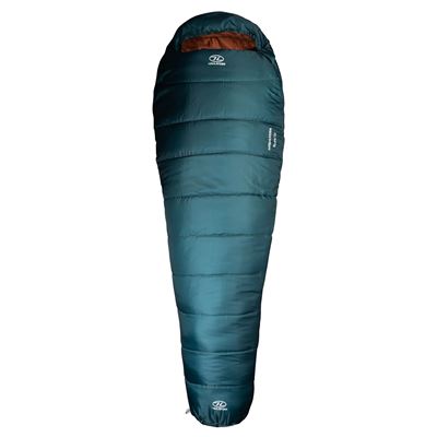 Sac de couchage RAYET 350 VERT-BLEU