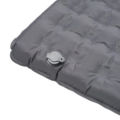 Matelas gonflable LITO 193 x 63 x 8 cm avec sac GRIS YATE SC04722 2