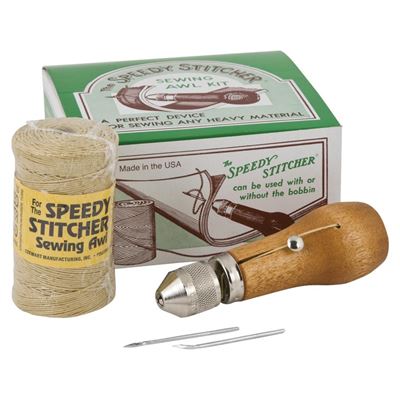 Scie - poinçon, y compris aiguilles de rechange et fil