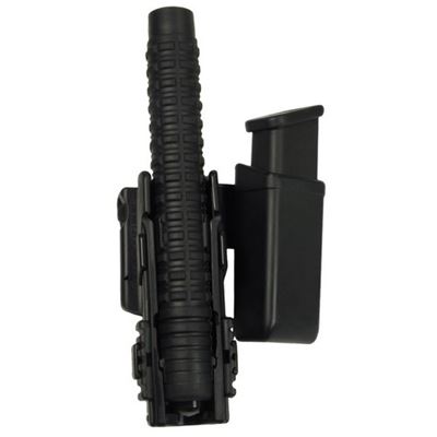 Étui rotatif en plastique pour matraque télescopique 16,18,21" et pour chargeur