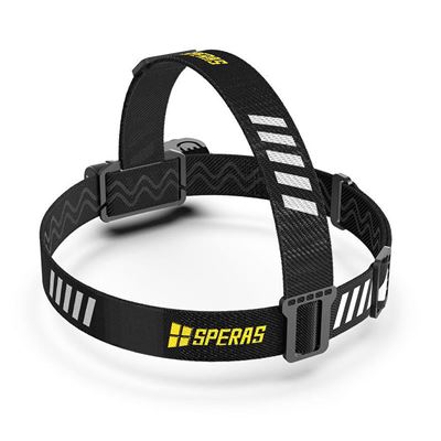 Lampe frontale SH16 rechargeable, rectangulaire, multifonctionnelle, 1650 lumens, 355 mètres SPERAS SH16-SP 10