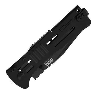 Couteau pliant SLIMJIM Clip Point NOIR SOG SJ32-CP 6