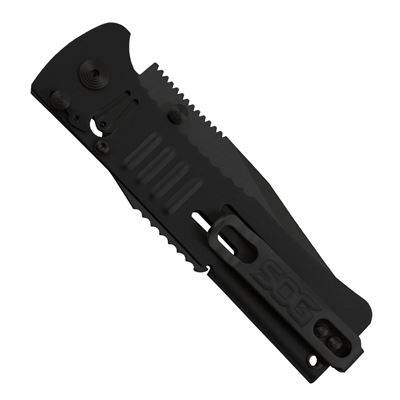 Couteau pliant SLIMJIM Clip Point NOIR SOG SJ32-CP 7