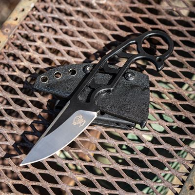 Couteau SKELETOR avec étui NOIR SKALLYWAG TACTICAL SKW17052 5
