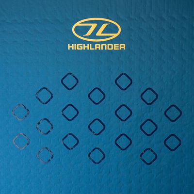 Matelas autogonflant antidérapant KIP MAT 50 mm BLEU HIGHLANDER SM131-DB 3