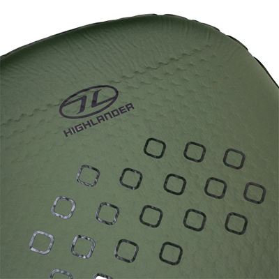 Matelas autogonflant antidérapant KIP MAT 50 mm VERT HIGHLANDER SM131-OG 2