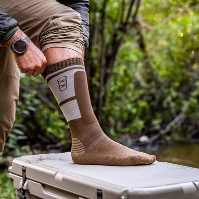 Chaussettes MOUNTAIN COYOTE BROWN EBERLESTOCK SOMC 3