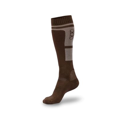 Chaussettes MOUNTAIN COYOTE BROWN