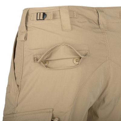 Short CPU en coton rip-stop KHAKI Helikon-Tex® SP-CPK-CR-13 5