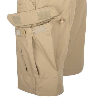 Short CPU en coton rip-stop KHAKI Helikon-Tex® SP-CPK-CR-13 8
