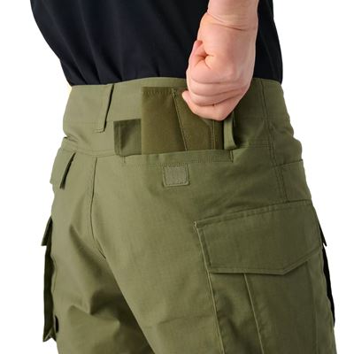 Short CARGO rip-stop stretch OLIVE GREEN Helikon-Tex® SP-CRO-SP-02 4