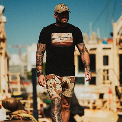 Short CARGO rip-stop stretch 6-COL DESERT Helikon-Tex® SP-CRO-SP-6C 2