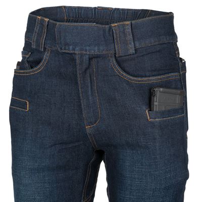 Pantalon SLIM en denim GREYMAN JEANS® DENIM MID DARK BLUE Helikon-Tex® SP-GJS-DD-31 4