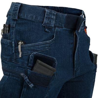 Short UTS URBAN TACTICAL 11" rip-stop en denim bleu Helikon-Tex® SP-UTK-DS-97 11