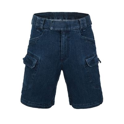 Short UTS URBAN TACTICAL® court 8,5" en denim bleu Helikon-Tex® SP-UTS-DS-97 2