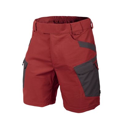 Short UTS URBAN TACTICAL® court 8,5" rip-stop CRIMSON SKY / ASH GREY