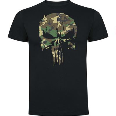 T-shirt PUNISHER à manches courtes WOODLAND