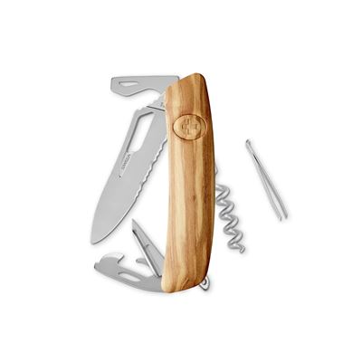 Couteau de poche SWIZA SH03TR BOIS D'OLIVIER