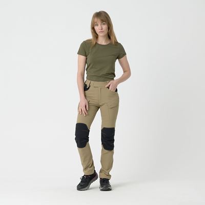 Pantalon femme OUTDOOR TACTICAL® softshell KHAKI/NOIR Helikon-Tex® SW-OTP-NL-1301A 12
