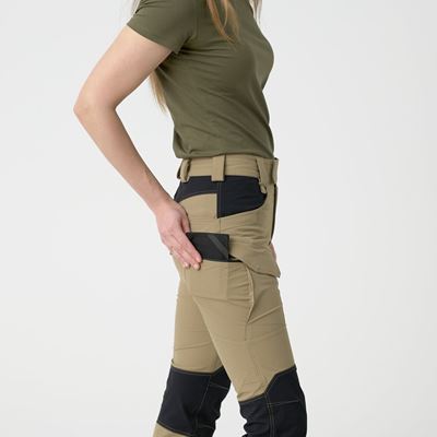 Pantalon femme OUTDOOR TACTICAL® softshell KHAKI/NOIR Helikon-Tex® SW-OTP-NL-1301A 4