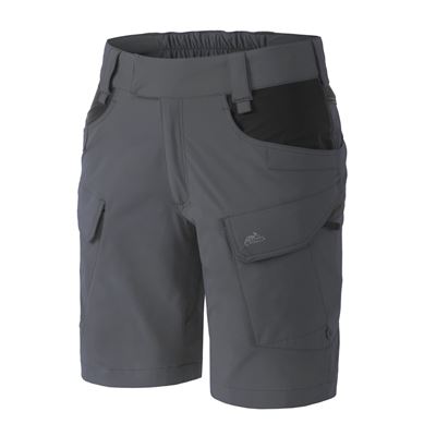 Short femme OTS® VersaStretch® Lite 8,5" SHADOW GREY/NOIR