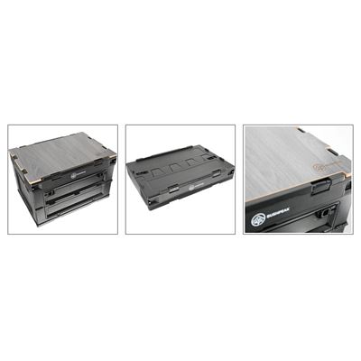 Caisse de rangement pliable Flexbox 50L NOIRE BUSHPEAK SW10079.3 5