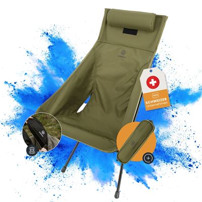 Chaise Wildscape haute, légère et pliable VERTE