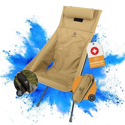 Chaise Wildscape haute, légère et pliable SABLE