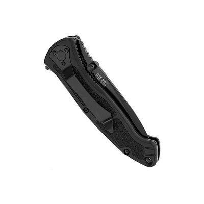 Couteau pliant S.W.A.T. NOIR lame lisse Smith & Wesson® SWATLB 2