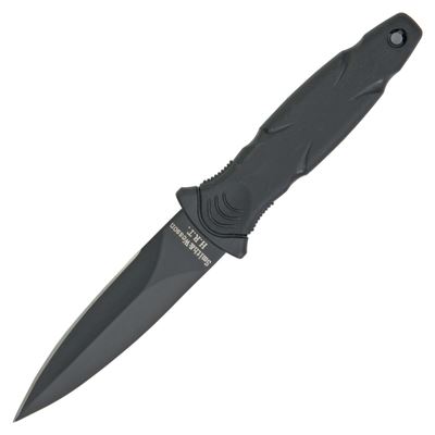 Couteau SMITH & WESSON H.R.T.3 lame fixe avec étui NOIR