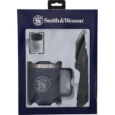 Coffret cadeau S&W couteau + mug + briquet Smith & Wesson® 1208871 2