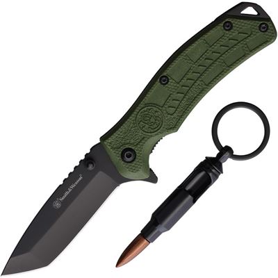 Couteau pliant H.R.T. COMBO lame tanto VERT