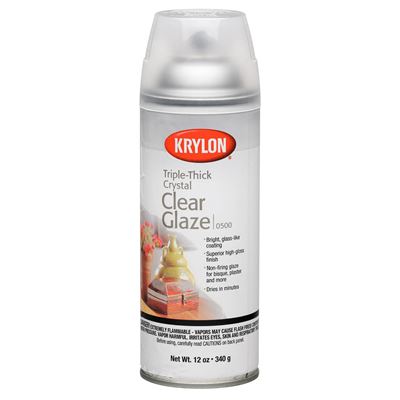 Vernis brillant KRYLON en spray TRIPLE THICK CLEAR GLAZE