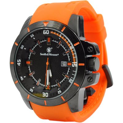 Montre TROOPER avec bracelet en caoutchouc ORANGE