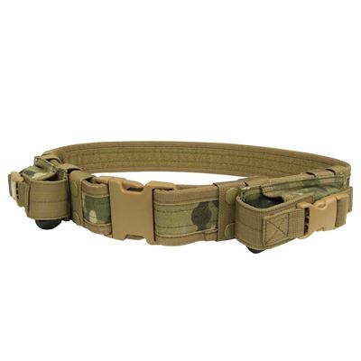 Ceinture tactique 5 cm avec pochettes pour chargeur de pistolet MULTICAM®