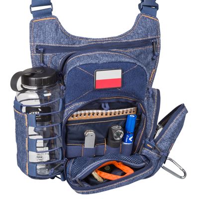 Sac à bandoulière EDC NP BLEU MELANGE Helikon-Tex® TB-PPK-NP-M2 10