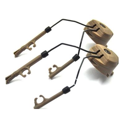 Kit d'adaptation rail pour casque PELTOR SABLE DU DÉSERT
