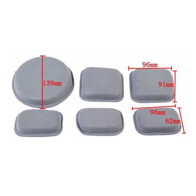 Coussins de protection pour casque, lot de 9 pièces