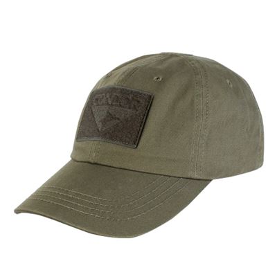 Casquette OPERATOR avec bandes velcro VERTE