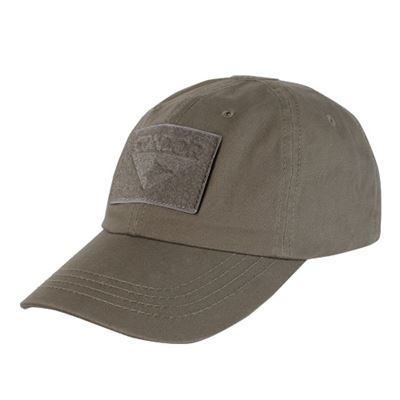 Casquette OPERATOR avec bandes velcro MARRON