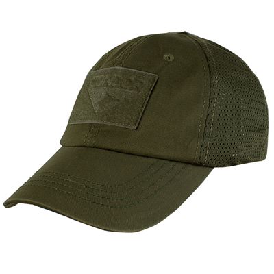 Casquette OPERATOR MESH avec bandes velcro VERTE
