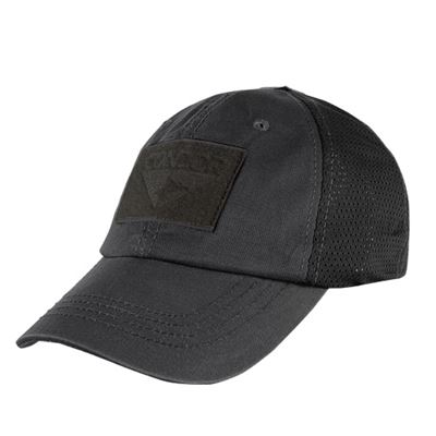 Casquette OPERATOR MESH avec panneaux velcro NOIR