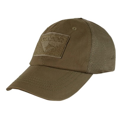 Casquette OPERATOR MESH avec bandes velcro MARRON