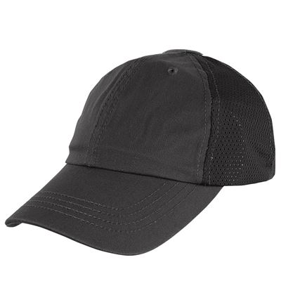 Casquette TEAM CAP MESH baseball NOIRE