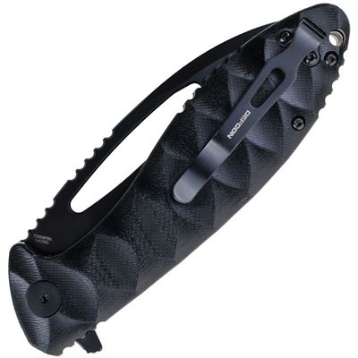 Couteau pliant NEO-SHILIN F à lame lisse NOIR DEFCON TD009FBK 5