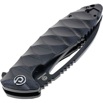 Couteau pliant NEO-SHILIN F à lame lisse NOIR DEFCON TD009FBK 2